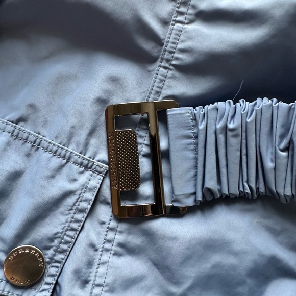 Light blue Burberry Trench Coat - Picture 7 of 14